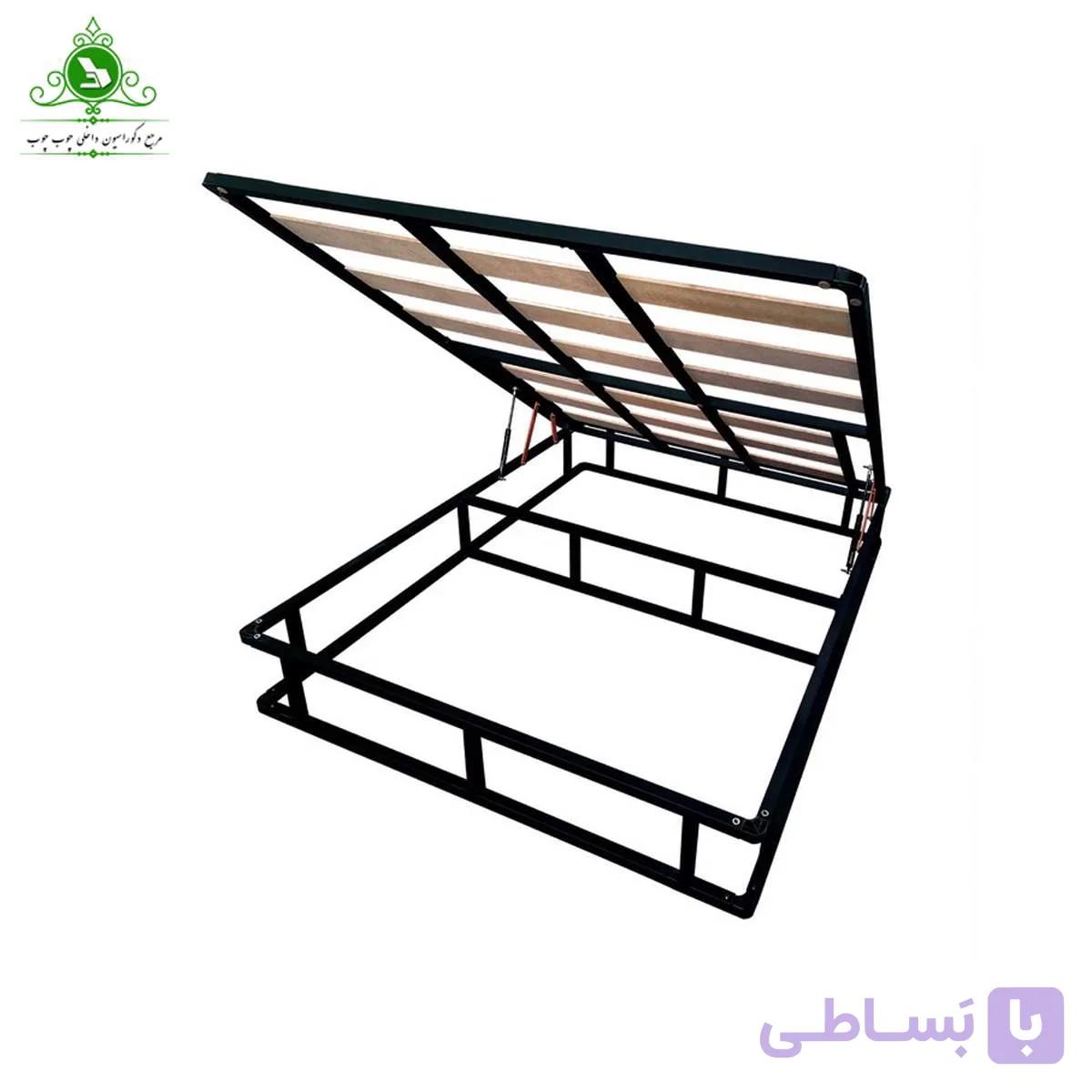 کفی تخت خواب دو نفره جکدار شرکتی مدل دیاکو — تصویر 1
