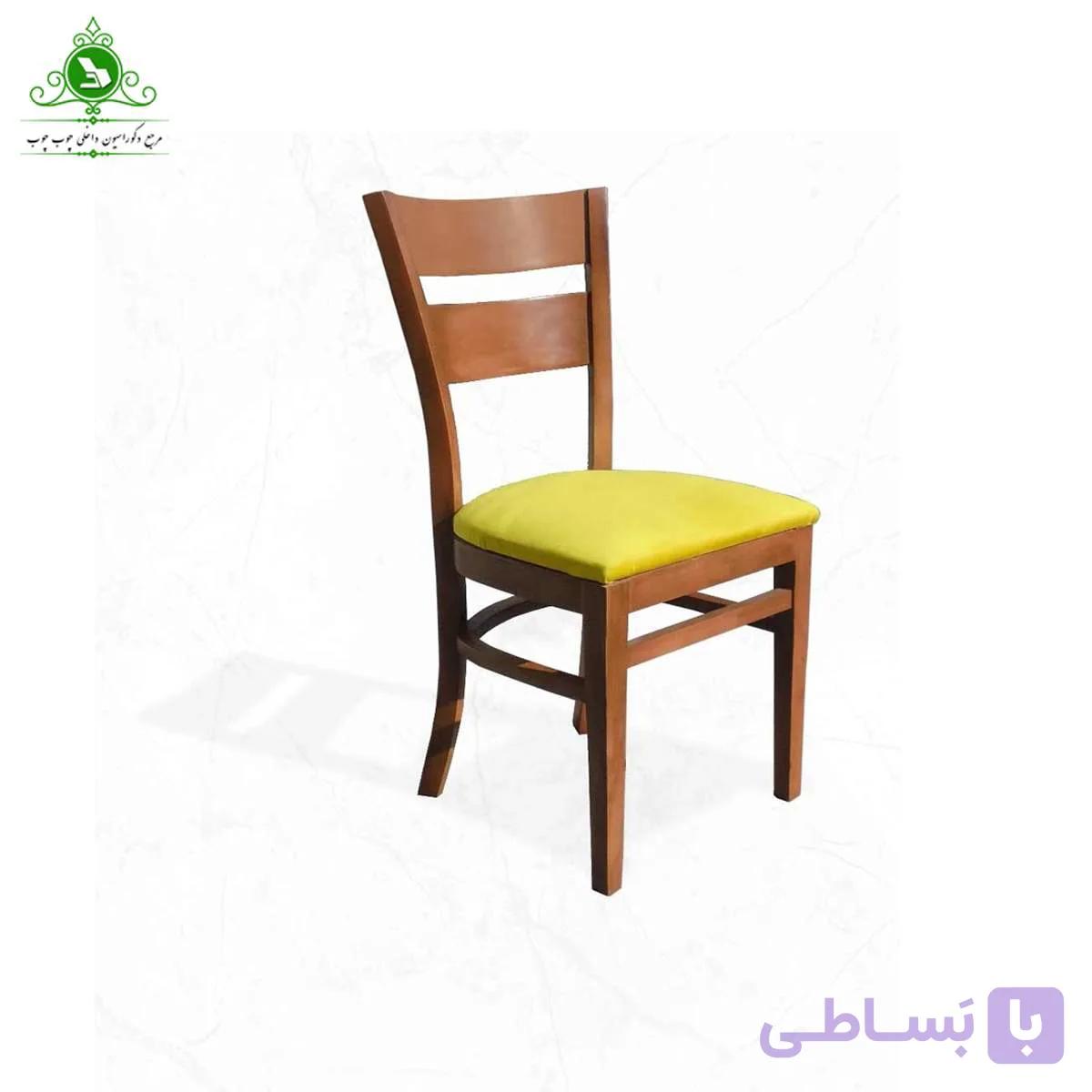 صندلی ناهارخوری چوبی مدل آیناز — تصویر 1