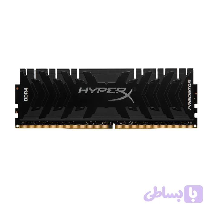 رم کامپیوتر کینگستون مدل HyperX Predator با حافظه8 گیگابایت و فرکانس 3200 مگاهرتز