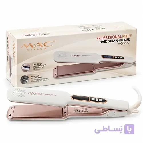 اتو مو مک استایلر مدل MC-3073 با صفحه سرامیکی — تصویر 1