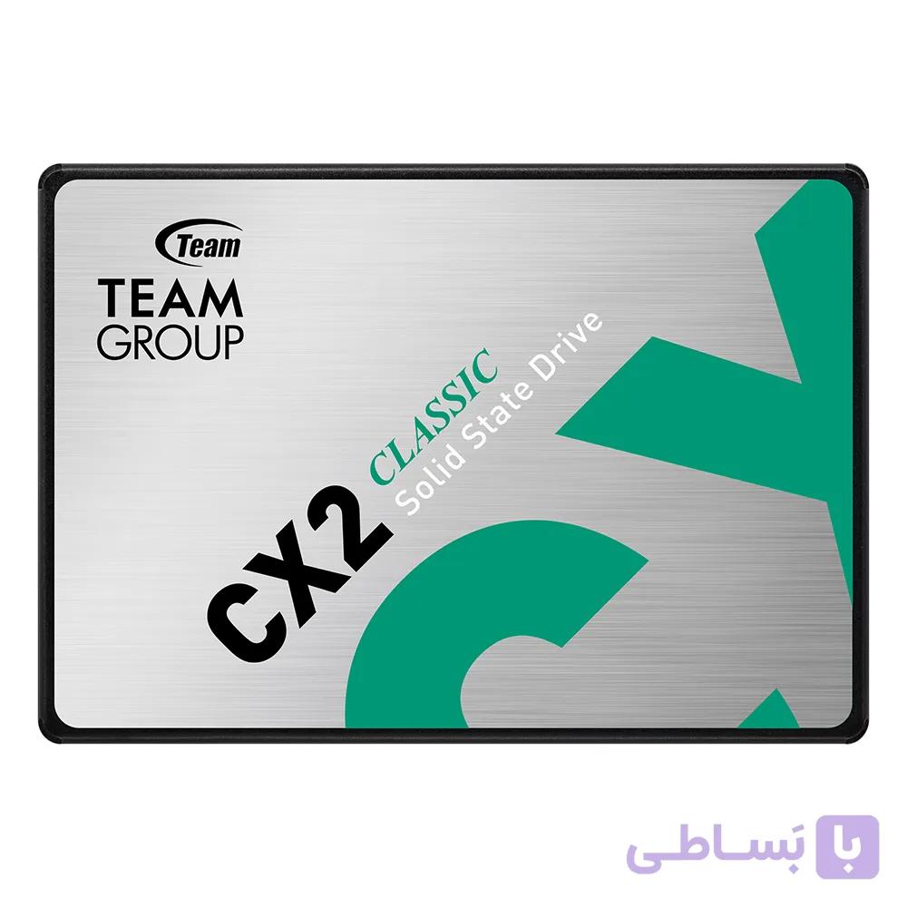 TEAMGROUP CX2 SSD 512GB – گارانتی 3 سال آواژنگ — تصویر 1