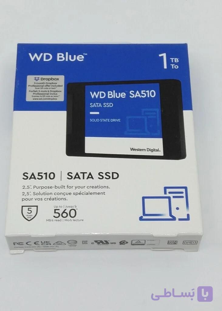 WD Blue SA510 SATA SSD 1TB – گارانتی 5 سال آواژنگ — تصویر 1