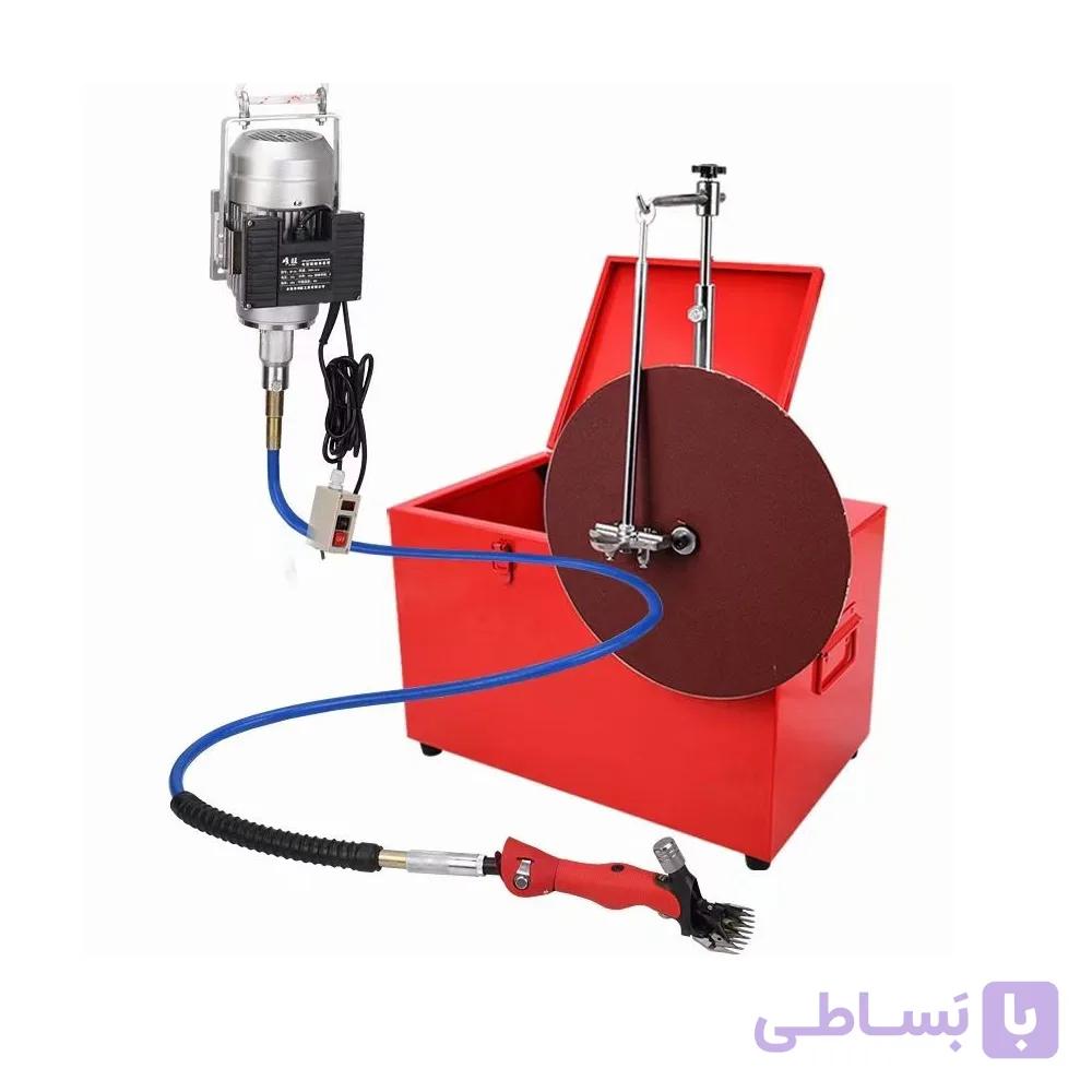 پشم چین صنعتی سوپر همراه صفحه تیزکن