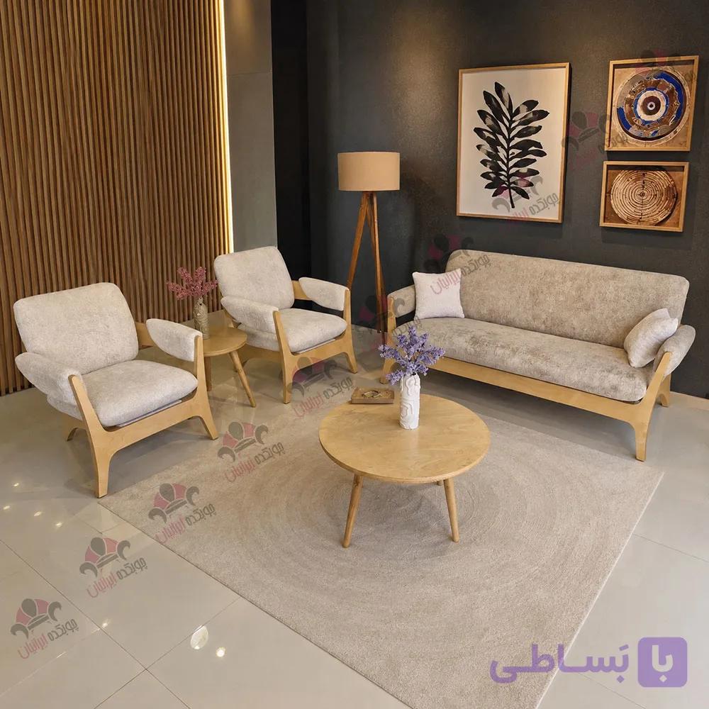 مبل راحتی مینیمال مدل رونیز 7 نفره — تصویر 1