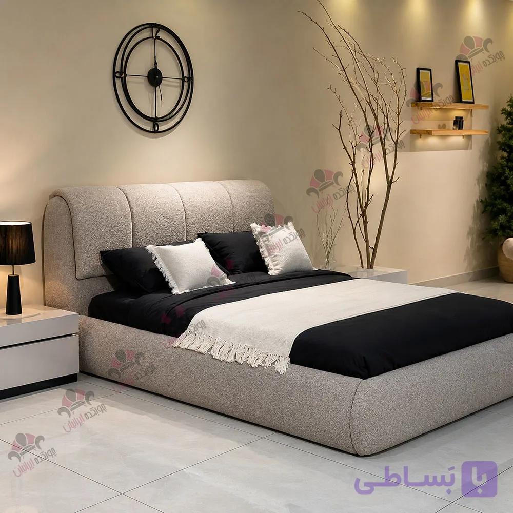 سرویس خواب دو نفره پارچه ای مدل پاپی — تصویر 1