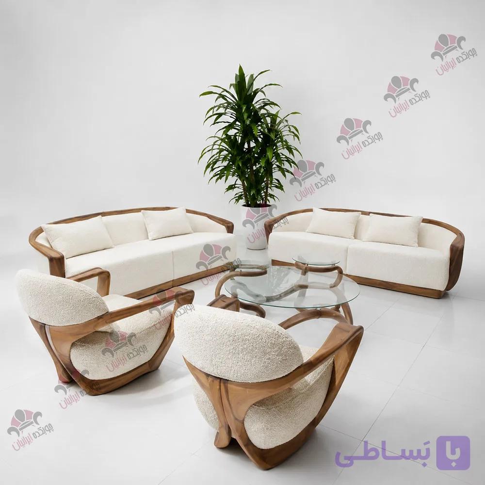 مبل راحتی مینیمال مدل نگاه — تصویر 1