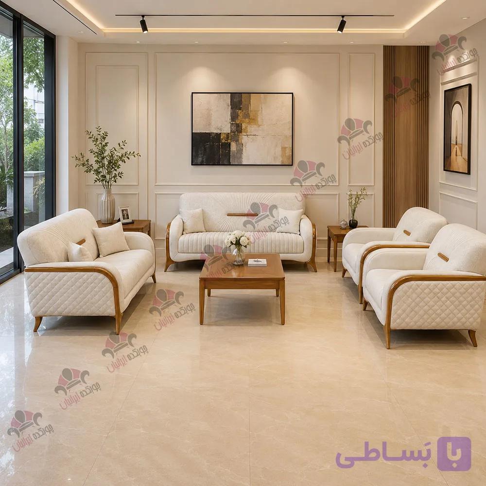 مبل راحتی مینیمال مدل کارمن 7 نفره — تصویر 1