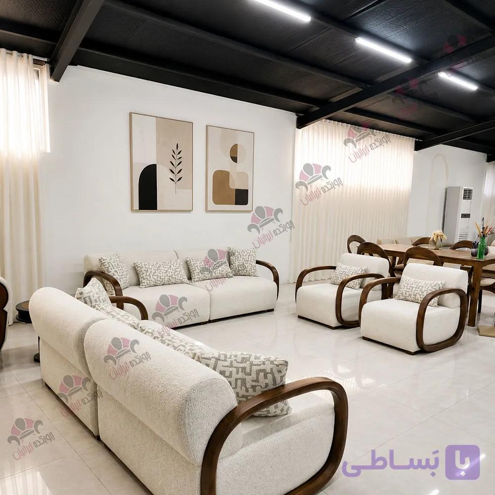 مبل راحتی مینیمال مدل آوا — تصویر 1