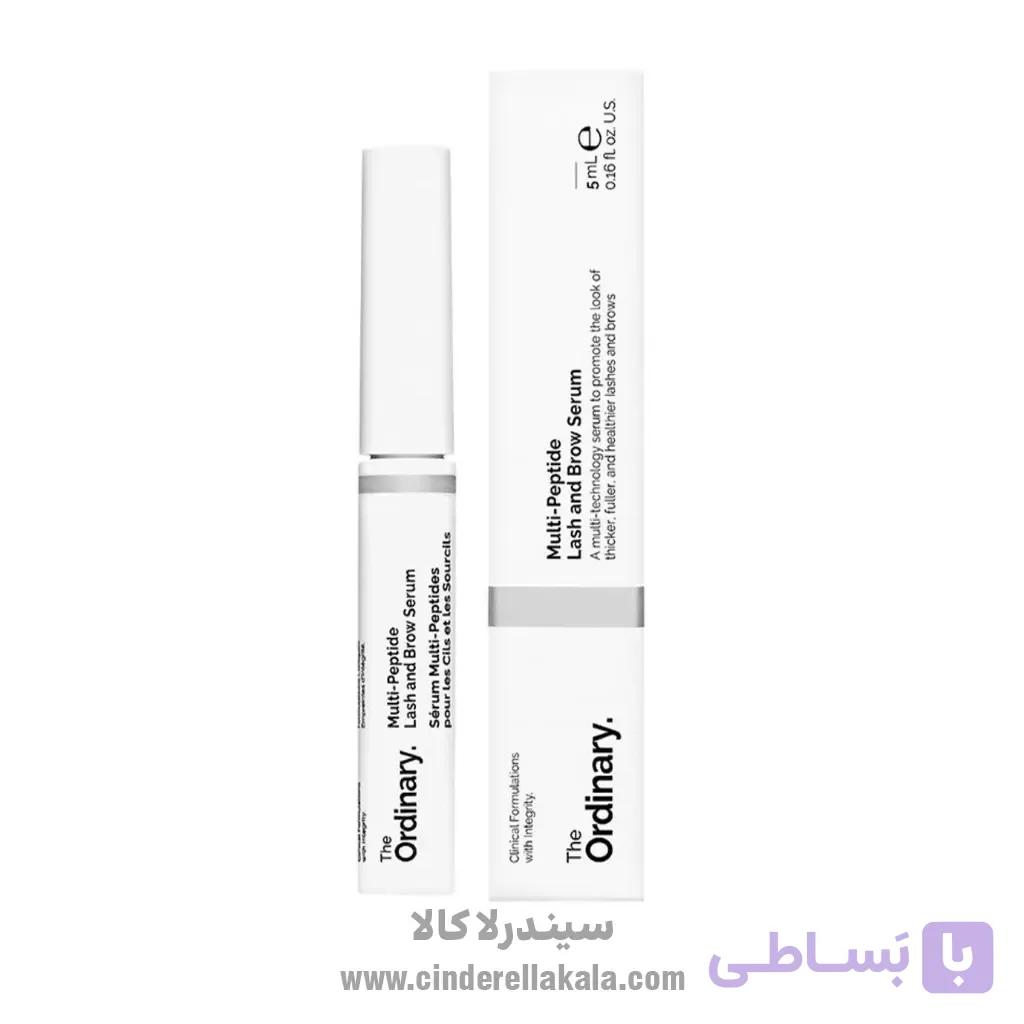 سرم تقویت و پر پشت کننده مژه و ابرو اوردینری — تصویر 1