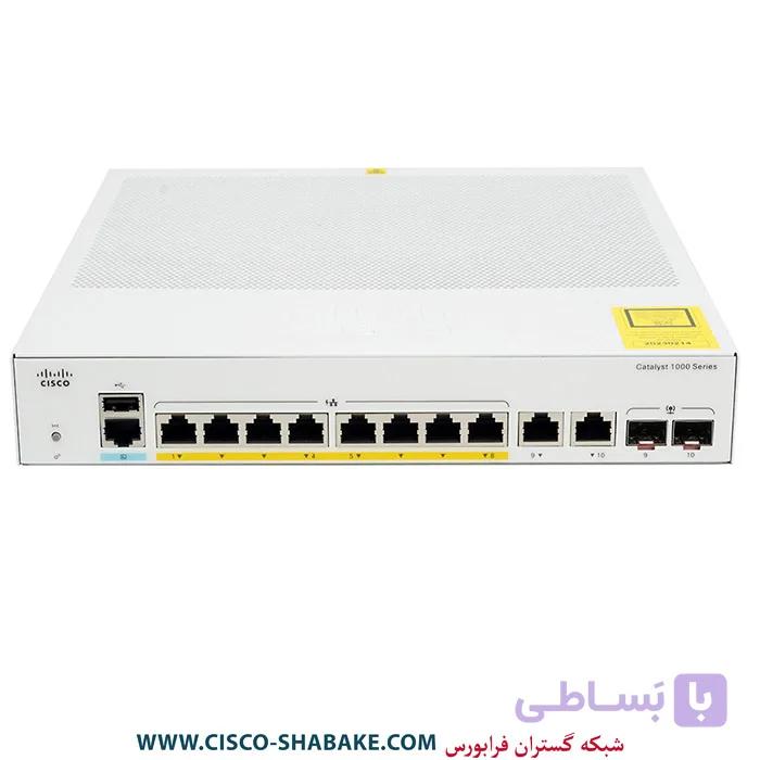 سوئیچ سیسکو C1000-8FP-2G-L — تصویر 1