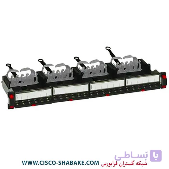 پچ پنل 19 اینچی لگراند دارای 24 پورت RJ45 نوع CAT6A STP