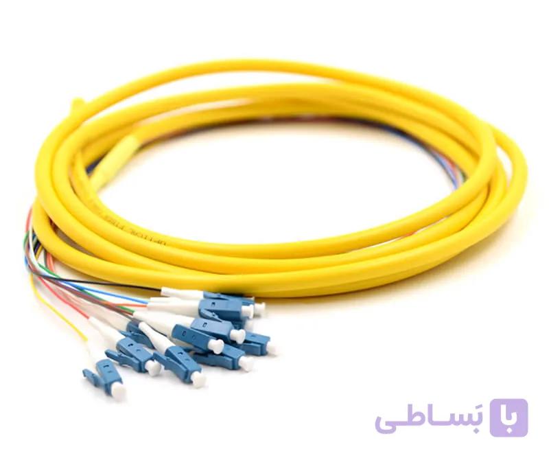 پیگتیل فیبر نوری نگزنس LC OM3 1m N123.5MLA