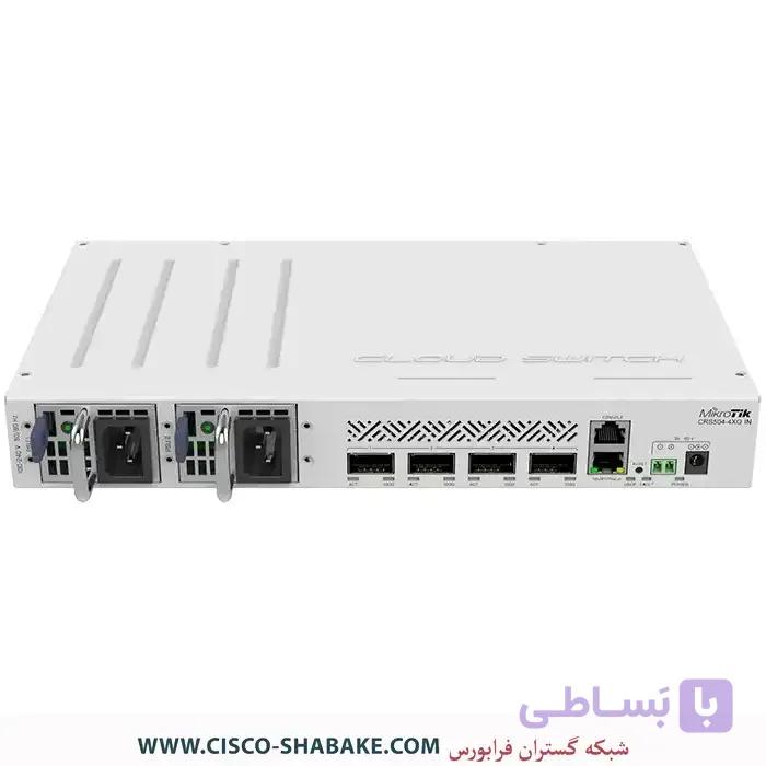 سوئیچ میکروتیک CRS504-4XQ-IN — تصویر 1