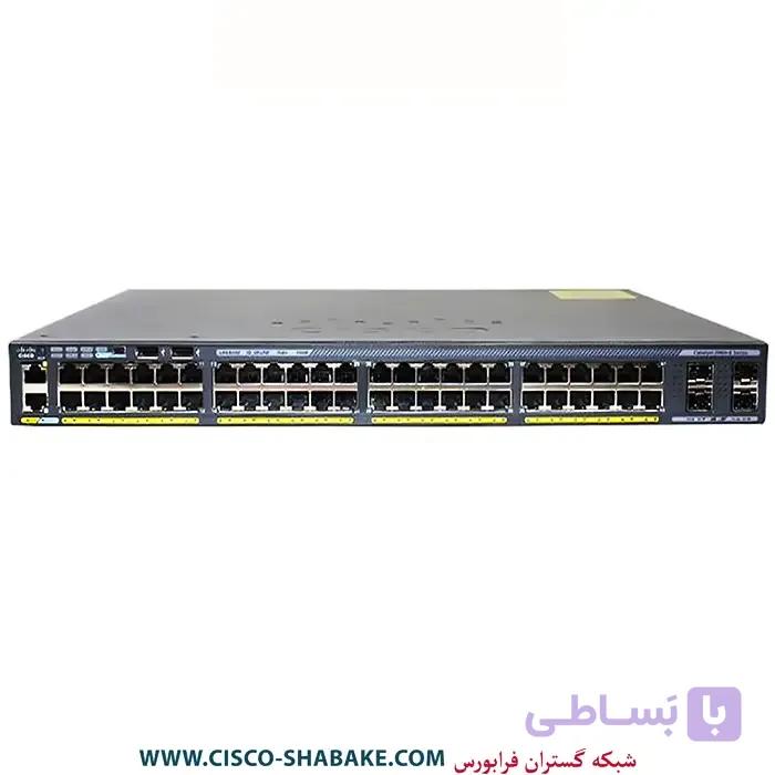 سوئیچ سیسکو WS-C2960X-48FPS-L — تصویر 1