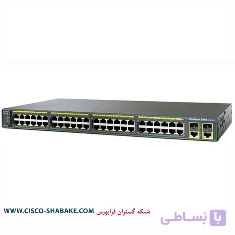 سوئیچ سیسکو WS-C2960+48PST-S