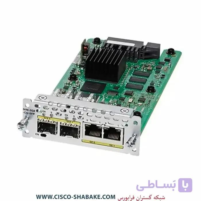 ماژول شبکه سیسکو NIM-2GE-CU-SFP — تصویر 1