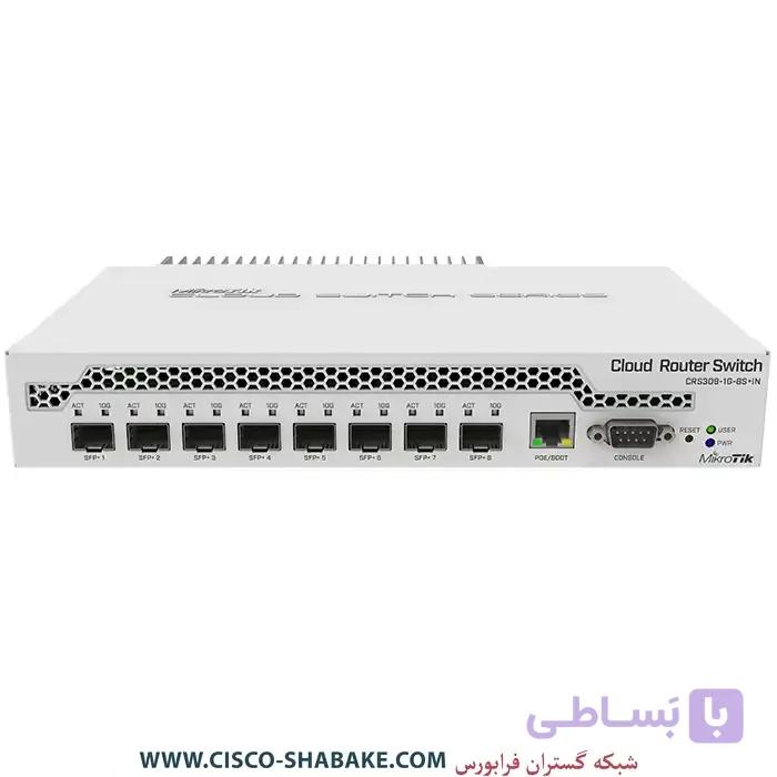 سوئیچ میکروتیک CRS309-1G-8S+IN — تصویر 1
