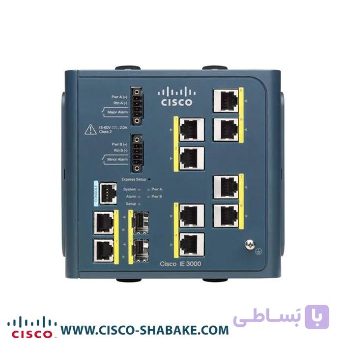 سوئیچ صنعتی سیسکو IE-3000-8TC