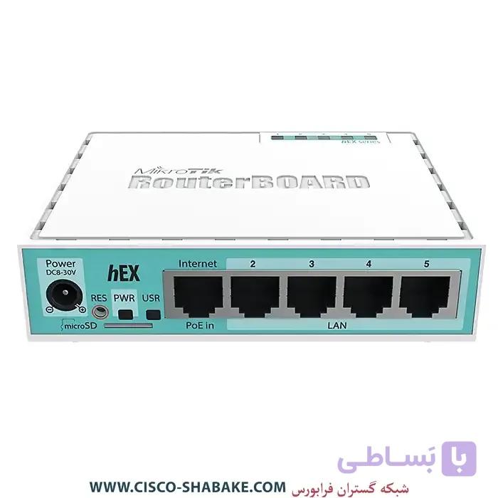 روتر میکروتیک hEX RB750Gr3 — تصویر 1