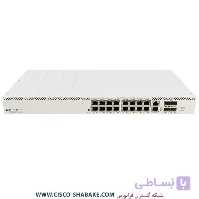 سوئیچ میکروتیک CRS320-8P-8B-4S+RM — تصویر 1