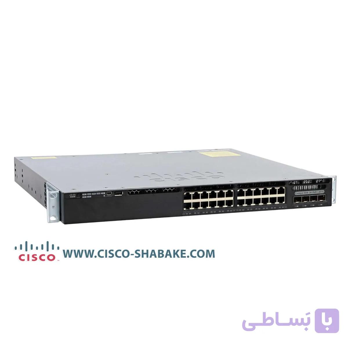 سوئیچ سیسکو WS-C3650-24PS-L