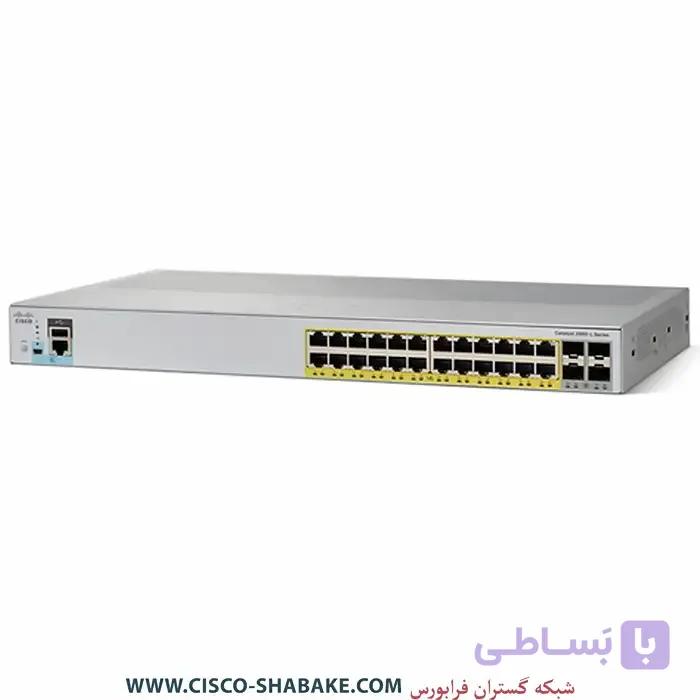 سوئیچ سیسکو WS-C2960L-24TQ-LL — تصویر 1