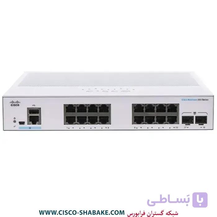 سوئیچ سیسکو CBS350-16P-E-2G