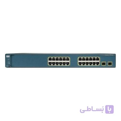 سوئیچ شبکه سیسکو WS-C3560-24TS-S — تصویر 1