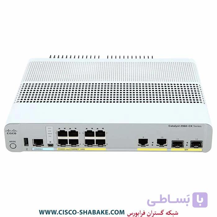 سوئیچ سیسکو WS-C2960CX-8TC-L — تصویر 1