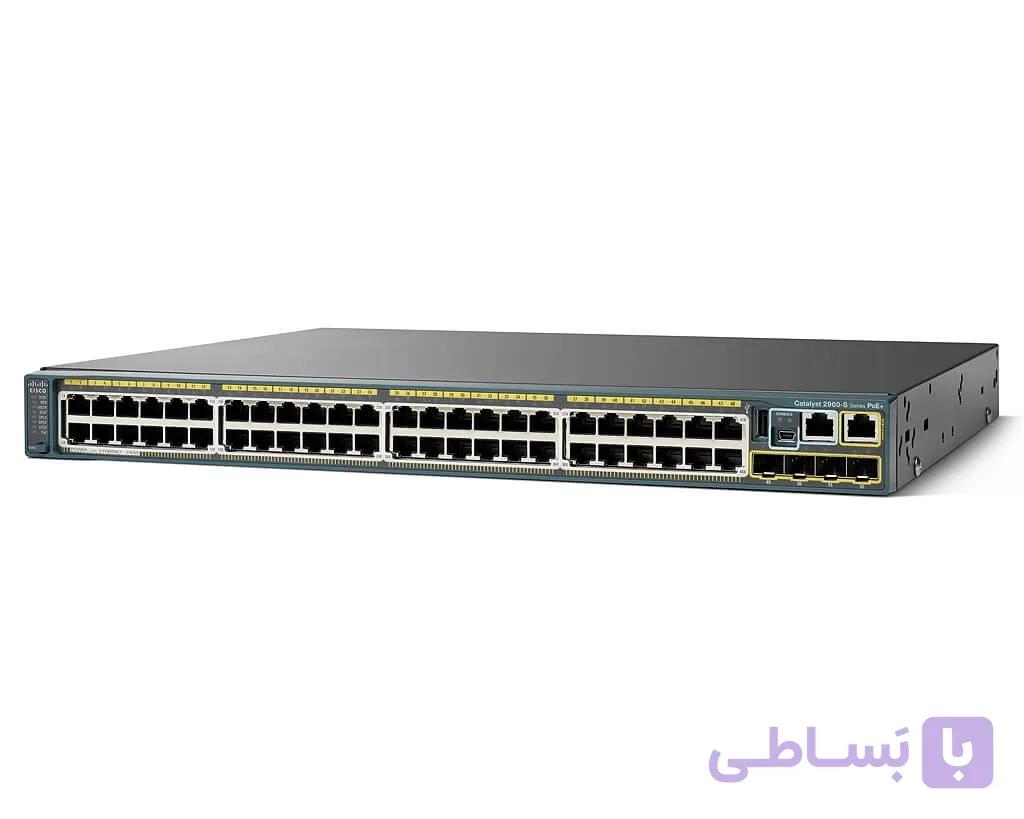 سوئیچ سیسکو WS-C2960S-48FPD-L — تصویر 1