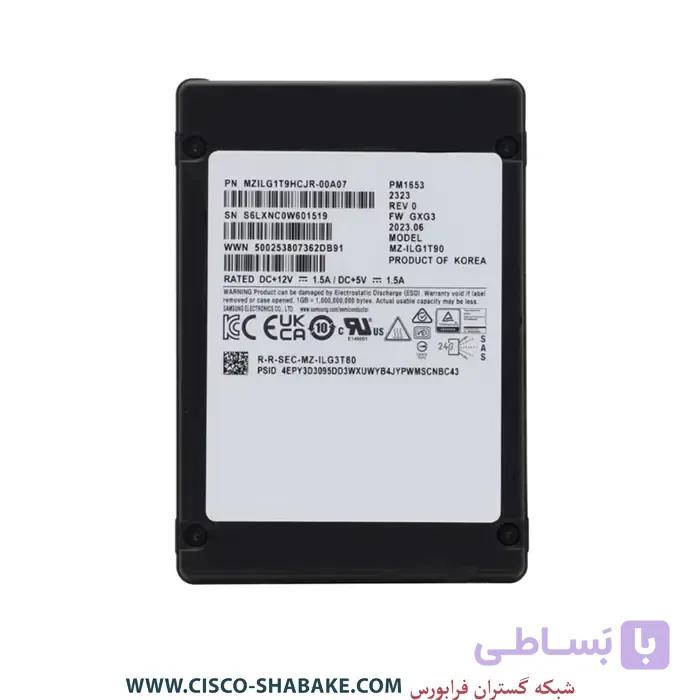 هارد SSD سرور Samsung 1.92TB PM1653 24G SAS 2.5inch Enterprise — تصویر 1