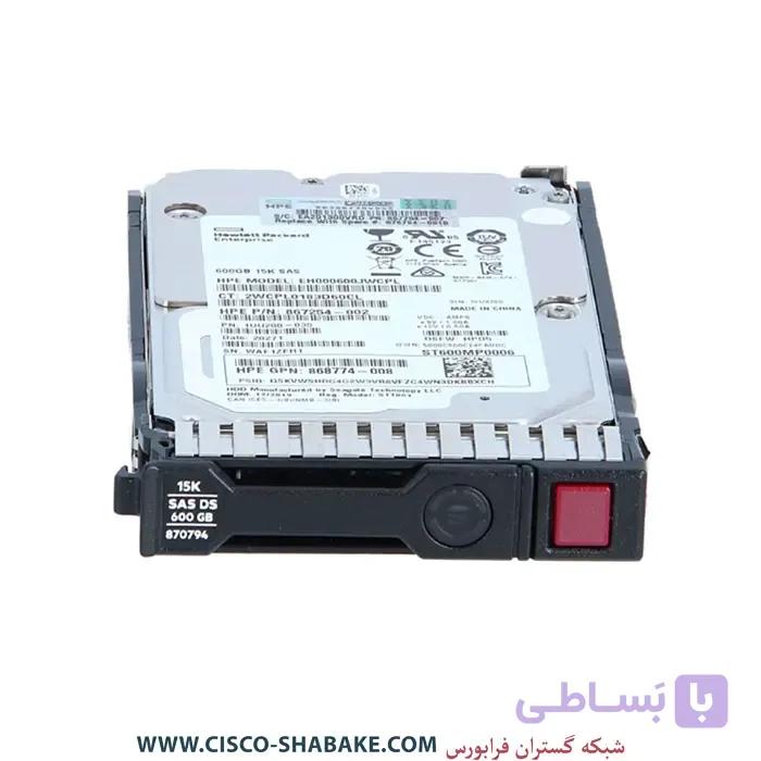 هارد سرور HPE 600GB 15K 12G SAS SC SFF 870757-B21