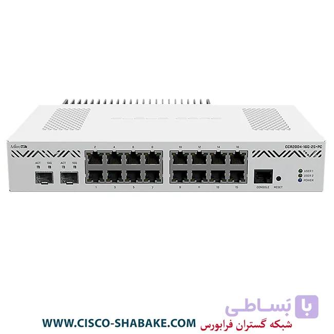 روتر میکروتیک CCR2004-16G-2S+