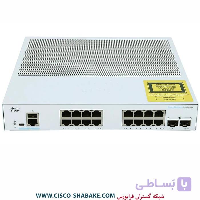 سوئیچ سیسکو CBS350-16FP-2G