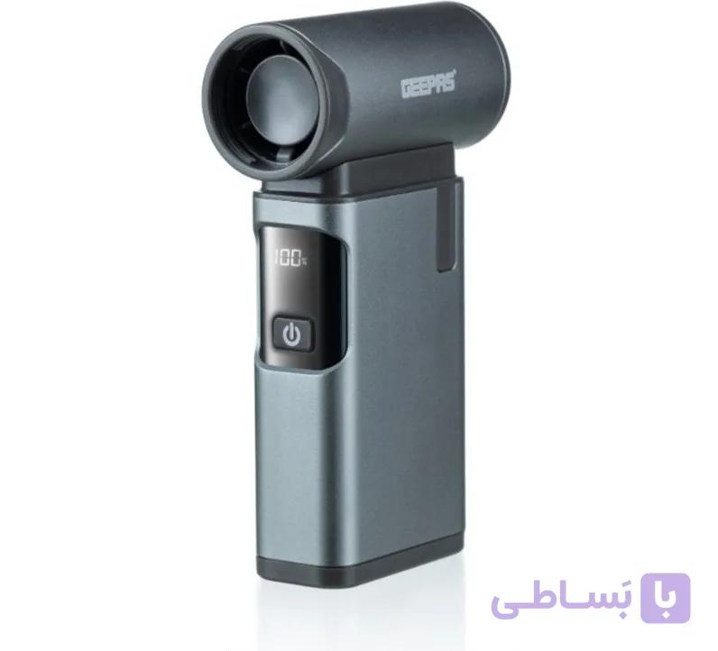 جارو مینی شارژی جیپاس مدل GF21236 جت فن دمنده — تصویر 1