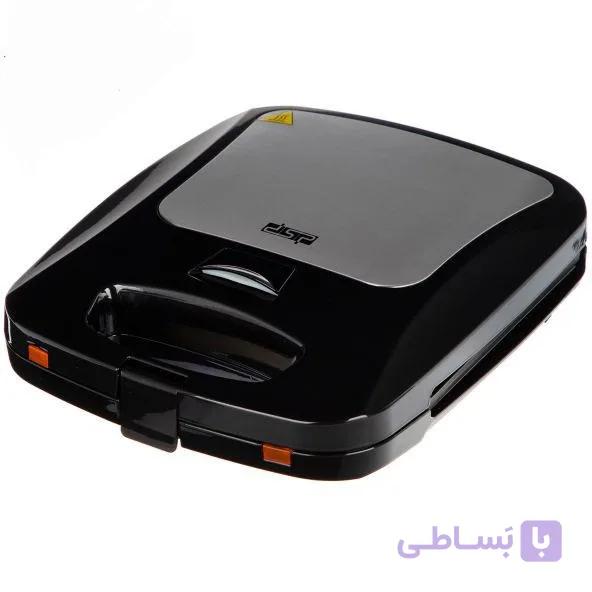 ساندویچ ساز دی اس پی مدل KC1051 استیل ۲ کاره با ۲ خانه — تصویر 1