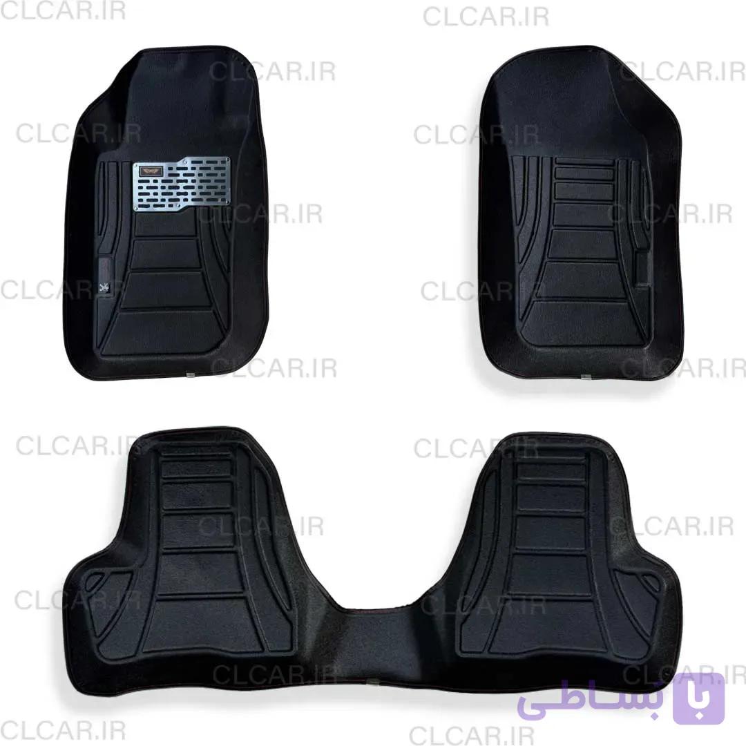 کفپوش سه بعدی پلی اورتان مناسب پژو 206 کد (K3-P06) — تصویر 1