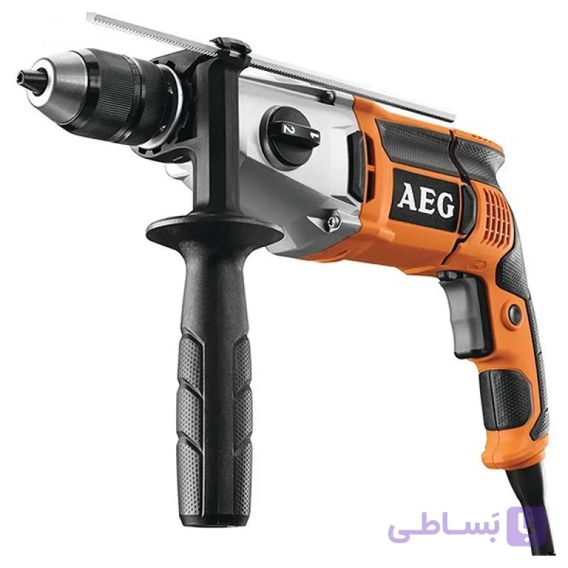 دریل گیربکسی چکشی آاگ سه نظام 1100 وات مدل SB2E1100RV — تصویر 1