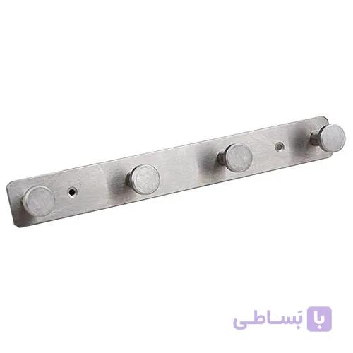 رخت آویز چهار شاخه RJ40 – استیل — تصویر 1