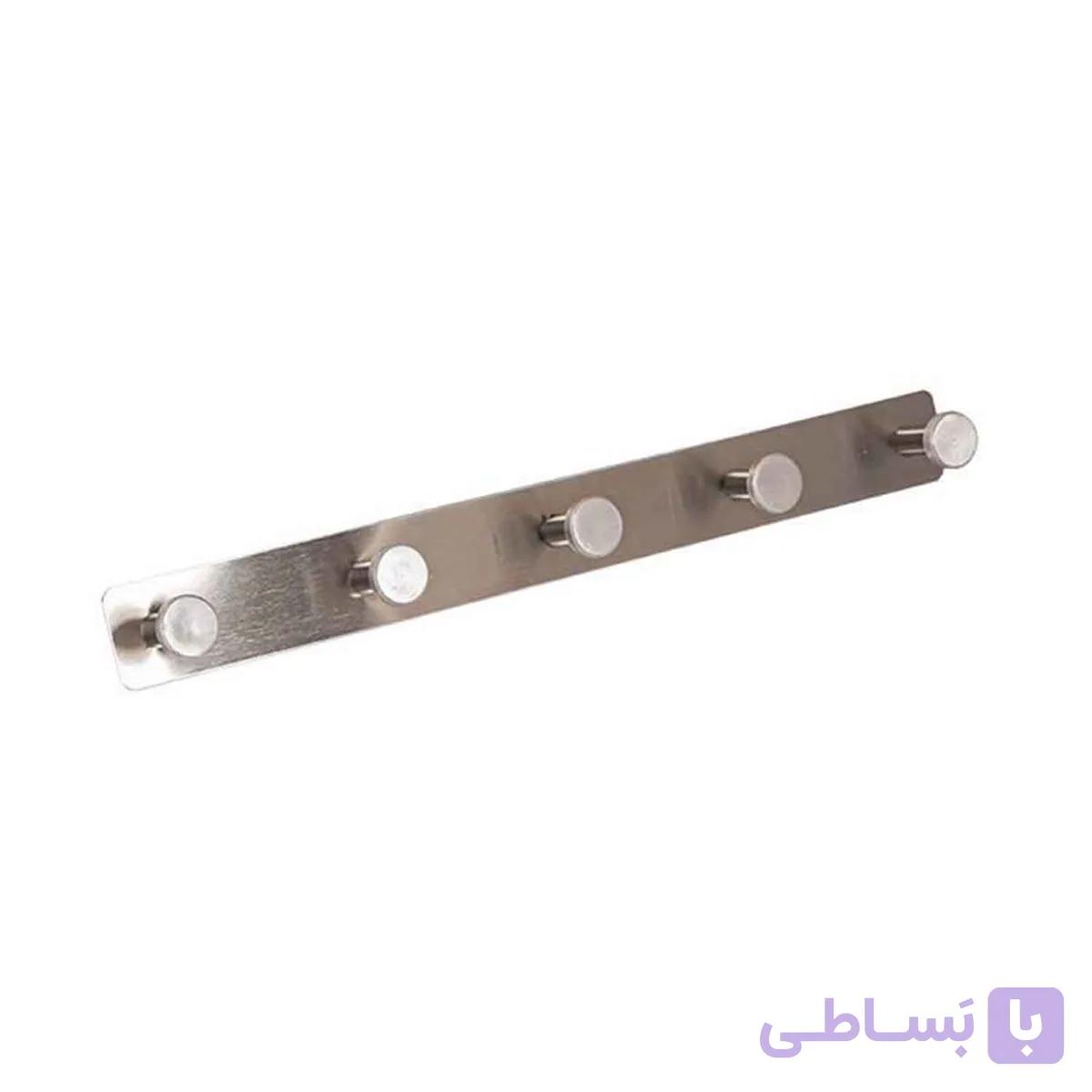 رخت آویز پنج شاخه RJ50-استیل