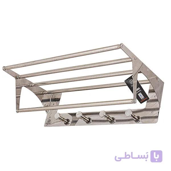 رخت آویز ثابت 60 سانتیمتر M600 – استیل — تصویر 1