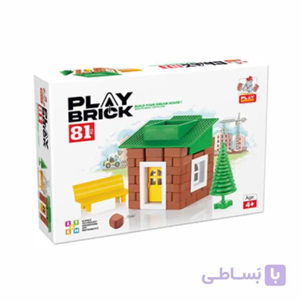 پلی بریک آجر بازی 81 قطعه — تصویر 1