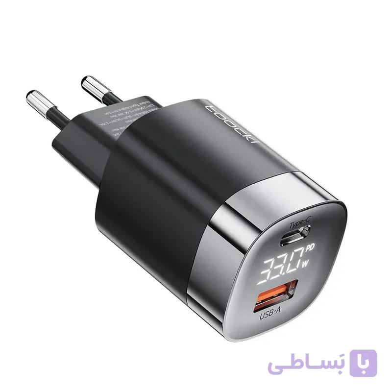 شارژر دیواری 33 وات توکی مدلAC-ZXB01 — تصویر 1