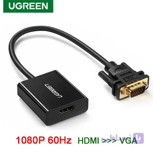 آداپتور نر UGREEN 20694 HDMI زن به VGA [pdf]