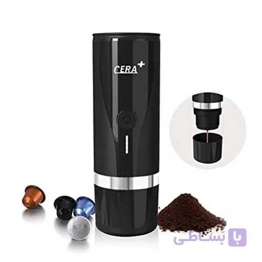 قهوه‌ساز پرتابل CERA+ مدل PCM01 باکیف حمل — تصویر 1