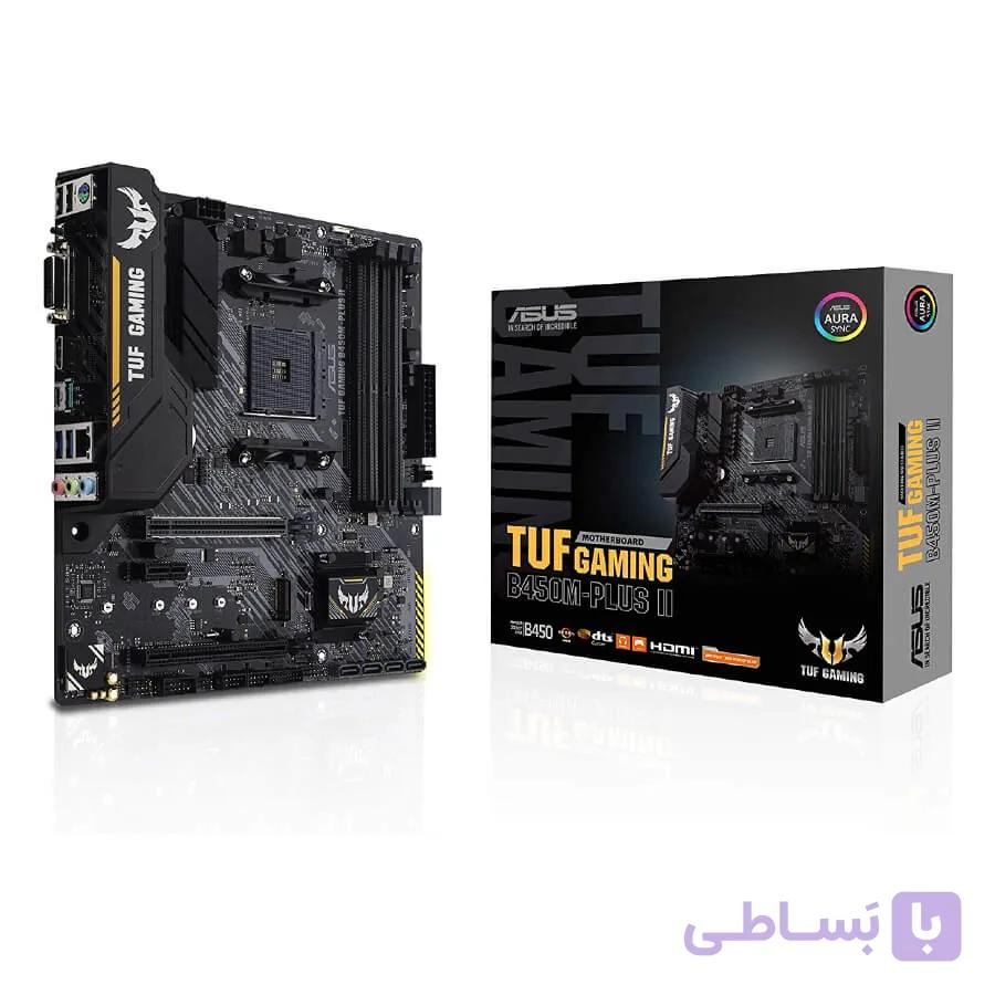 مادربرد ایسوس TUF B450M-PLUS II Gaming — تصویر 1