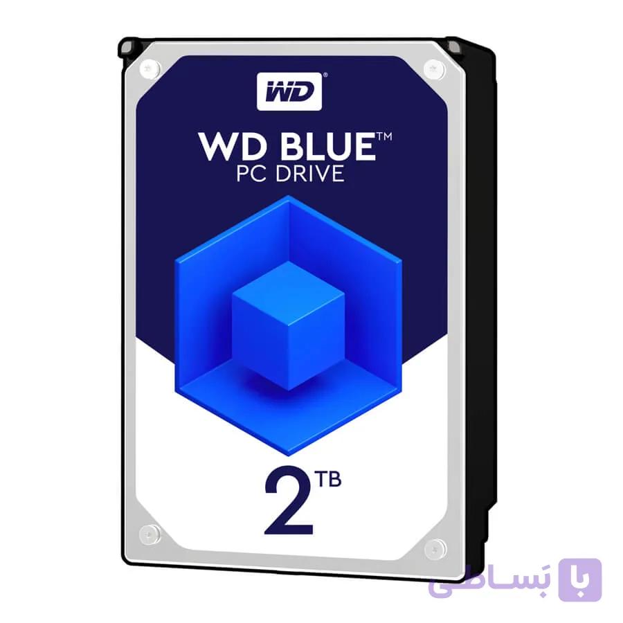 هارددیسک اینترنال وسترن دیجیتال مدل Blue ظرفیت 2 ترابایت — تصویر 1