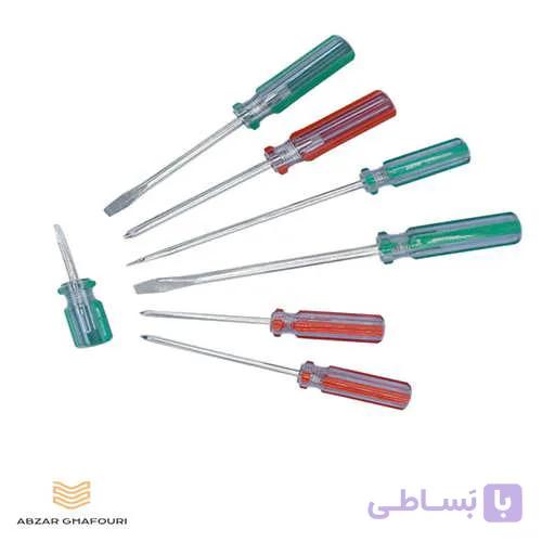 ست 7 عددی پیچ گوشتی کروم وانادیوم — تصویر 1