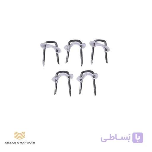 میخ بست دوپا مدل 3/4 بسته 100 عددی (دوبسته) — تصویر 1