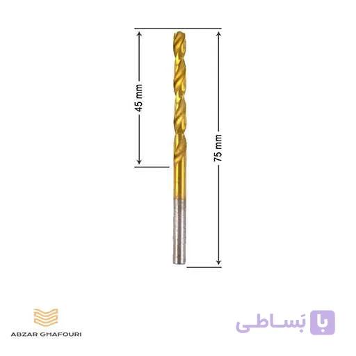 مته آهن طلایی شماره 4